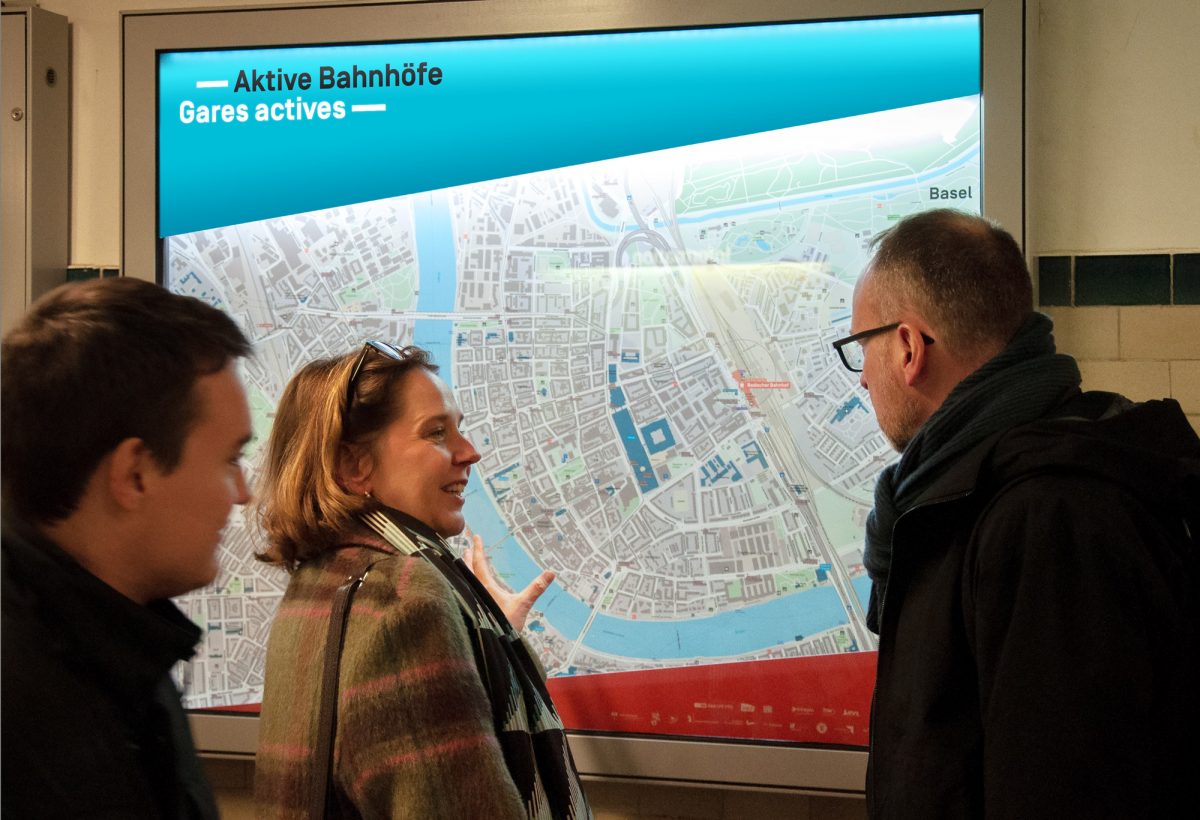 IBA Basel 2020, Aktive Bahnhöfe Medienorientierung und Einweihung
