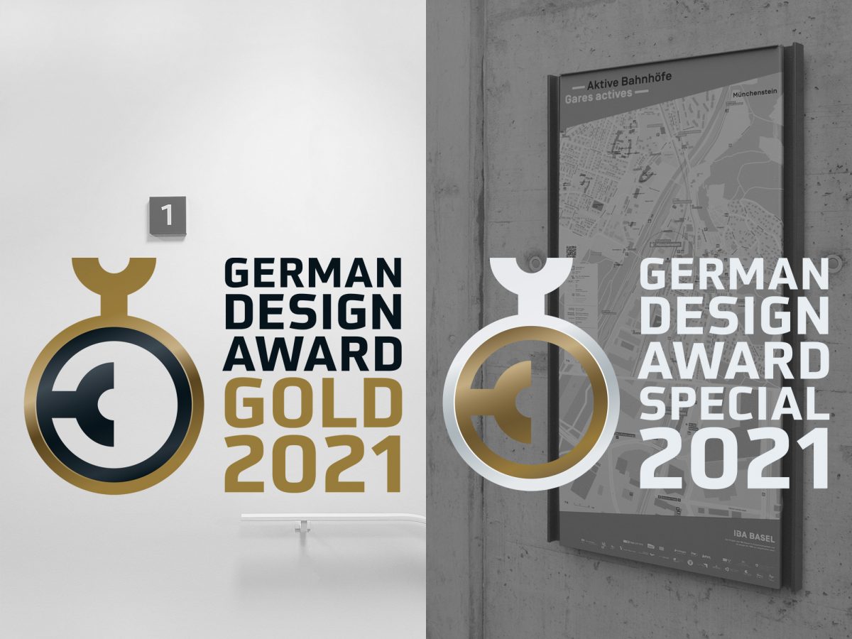 German Design Award 2021 für SRF Kultur und Aktive Bahnhöfe