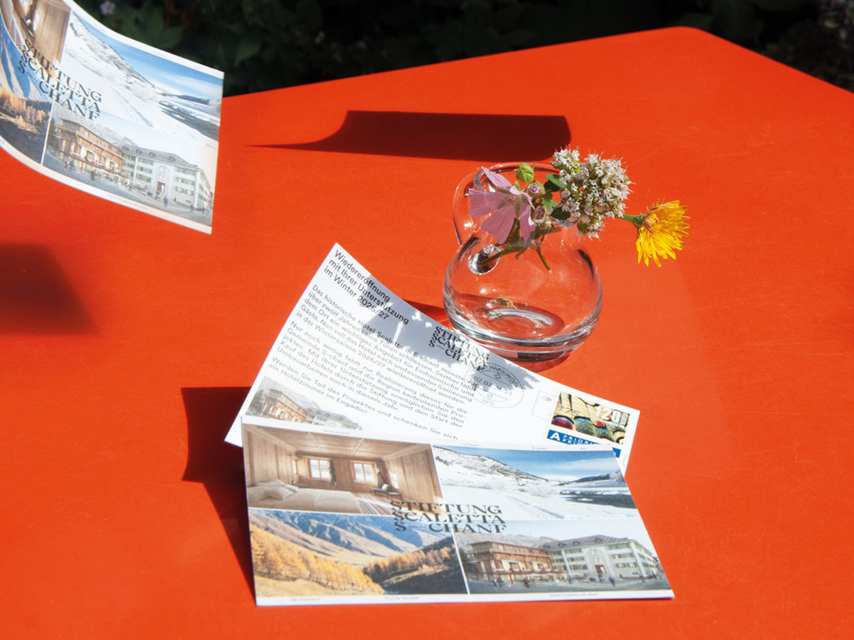 Hotel Scaletta S-Chanf – Reges Interesse an den Open Doors Engadin am 29. und 30. Juni 2024